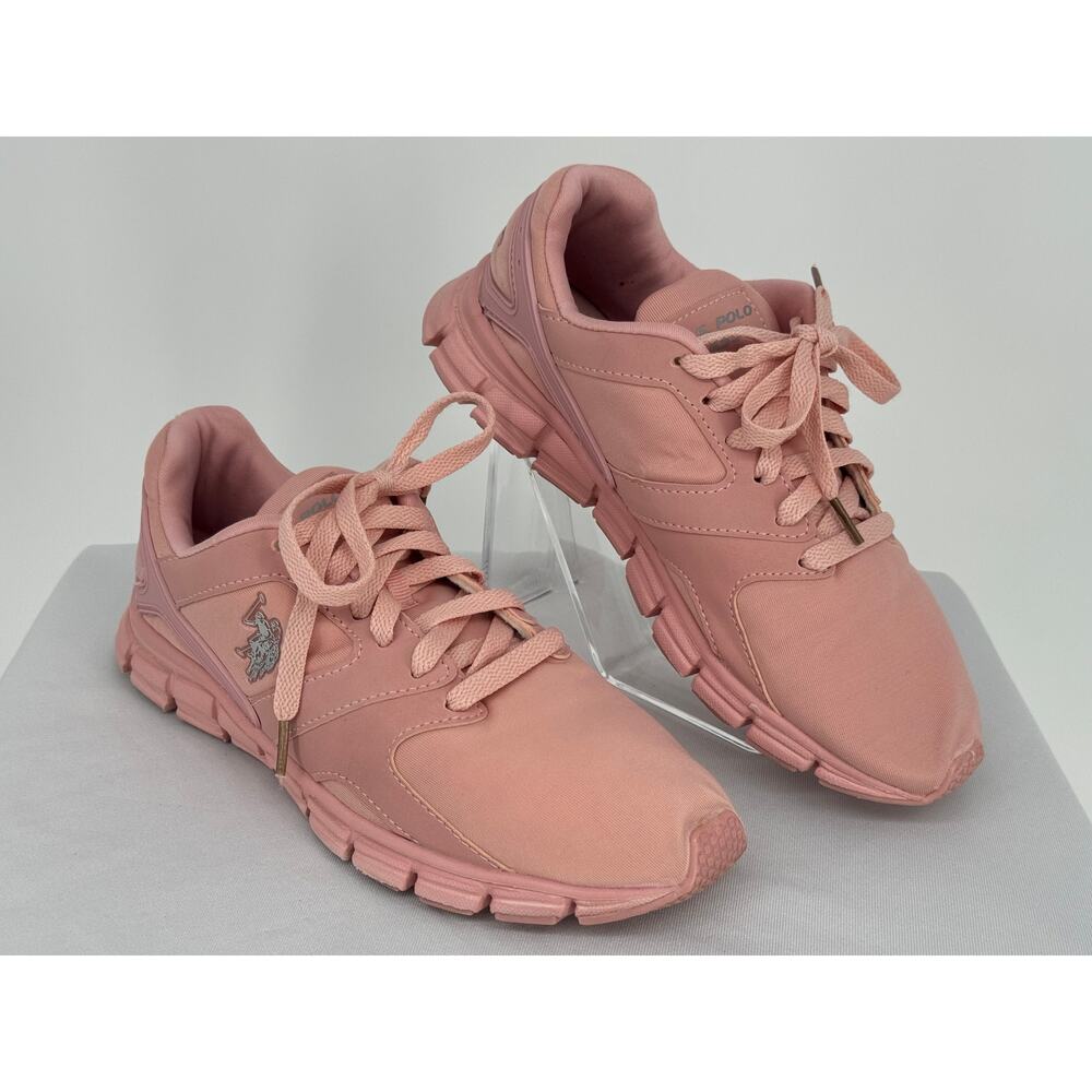U.S. POLO ASSN Light Pink Sneakers walking causal  Classic Athletic  7M